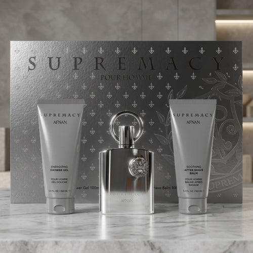 Afnan Supremacy Silver Gift Set