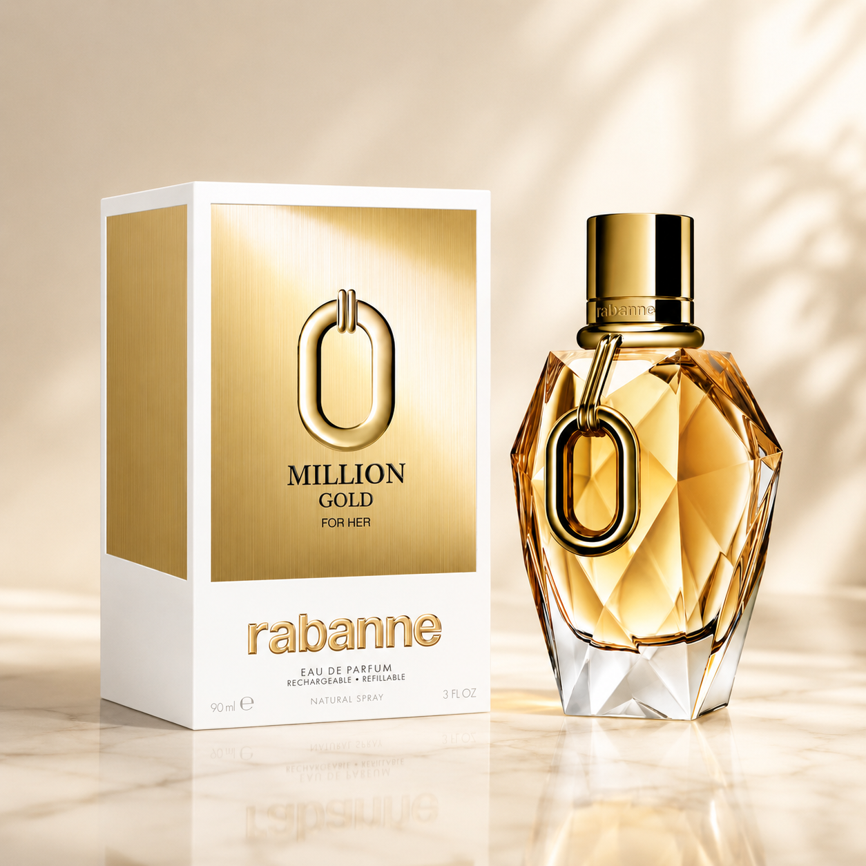 Paco Rabanne Million Gold For Her Parfum 90ml