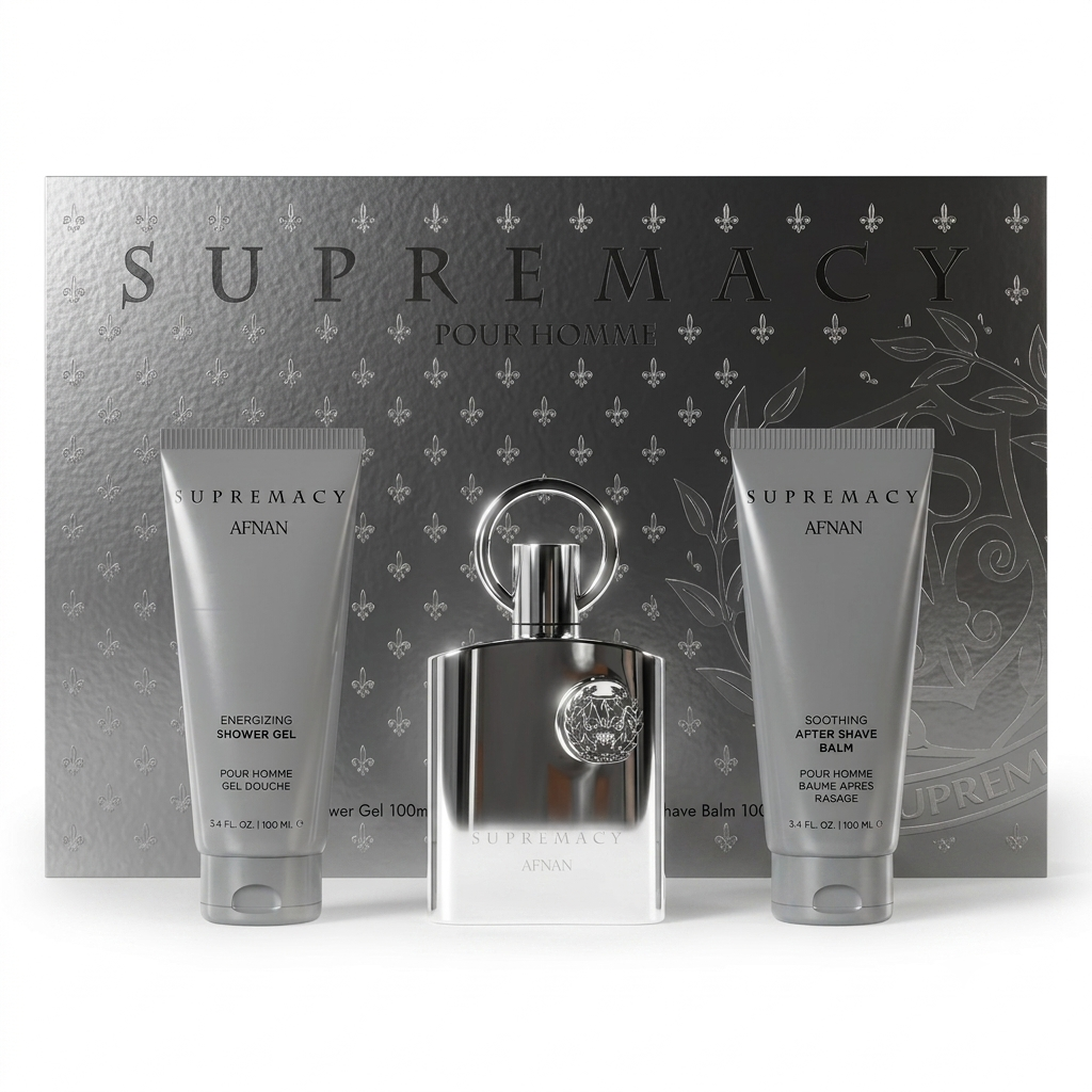 Afnan Supremacy Silver Gift Set