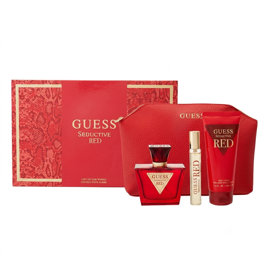 Guess Seductive Red Women Gift Set