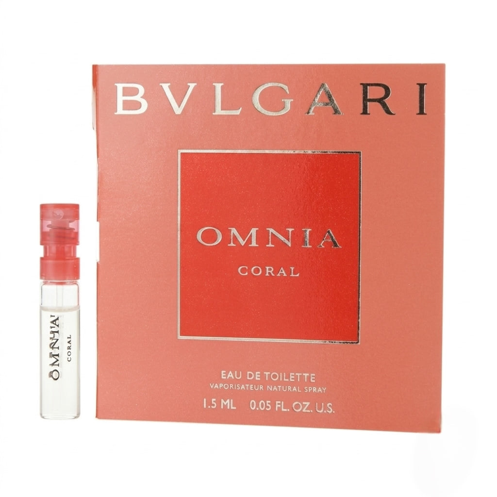 Bvlgari Omnia Coral EDT 1.5ml Mini (Pack of 2)