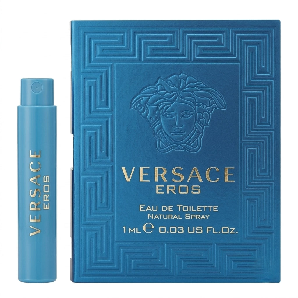 Versace Eros EDT 1ml Mini (Pack of 2)