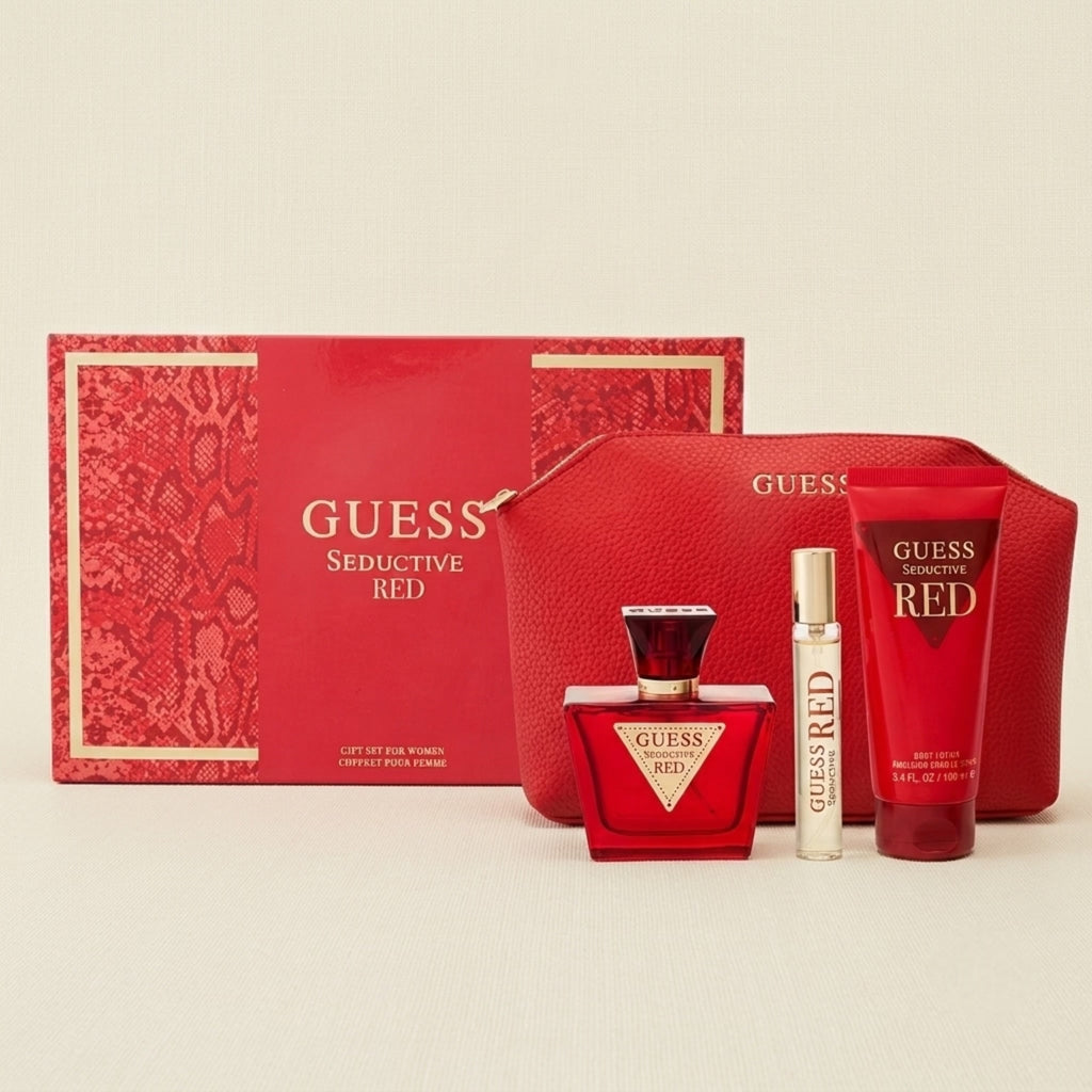 Guess Seductive Red Women Gift Set